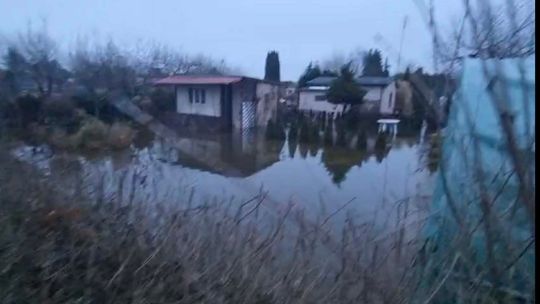 Roztopy dały się we znaki działkowcom. Interweniowali strażacy