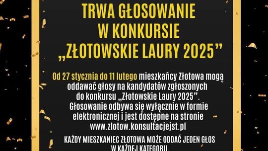 Ruszyło głosowanie w plebiscycie „Złotowskie Laury” 2025