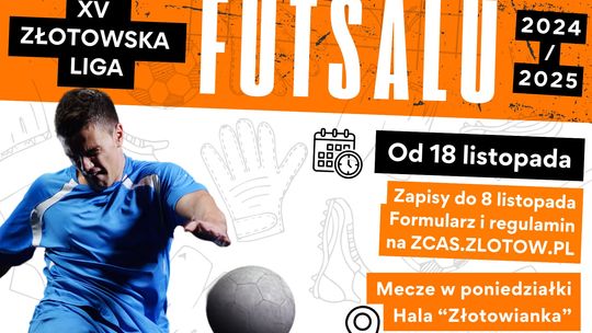 Ruszyły zapisy do Złotowskiej Ligi Futsalu i Złotowksiej Ligi Siatkówki