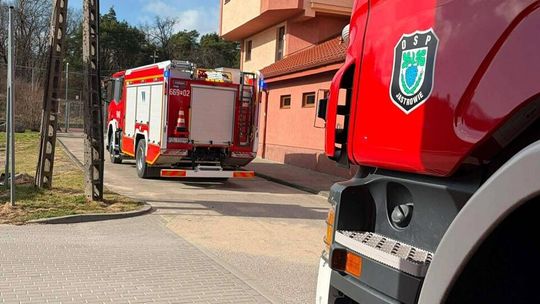 Silny wiatr sparaliżował region. Strażacy interweniowali przez cały dzień