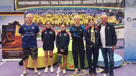 Spartanie w akcji! Młodzi tenisiści MKTS Sparta Złotów rywalizowali w Mini Drzonków Cup