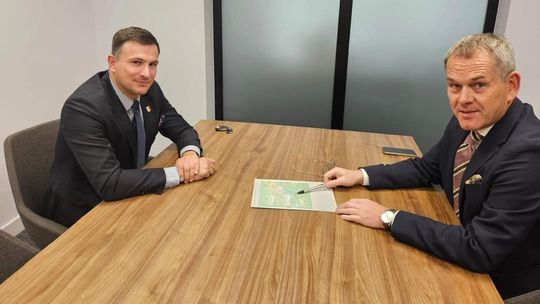 Spotkanie Wójta Gminy Zakrzewo z Dyrektorem Wielkopolskiego Zarządu Dróg Wojewódzkich