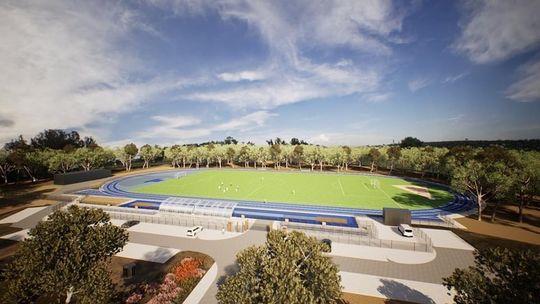 Stadion w Jastrowiu już nie tylko dla piłkarzy – poznaj nową koncepcję lekkoatletyczną