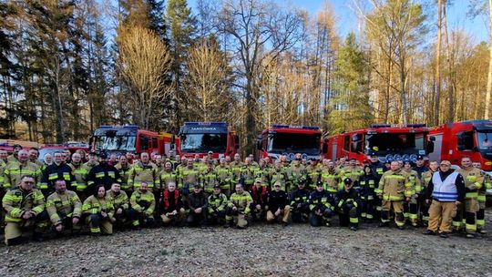Strażacy ćwiczyli w lesie. Wspólne działania OSP i PSP w powiecie złotowskim Strażacy ćwiczyli w lesie. Wspólne działania OSP i PSP w powiecie złotowskim