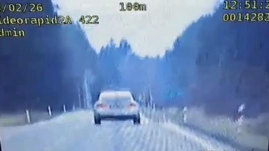 Szaleńczy rajd na DK22. 25-latek pędził 169 km/h Szaleńczy rajd na DK22. 25-latek pędził 169 km/h