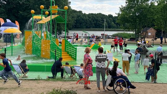Wykonawca zabiera głos w sprawie plaży nad jeziorem Zaleskim.