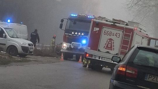 Wypadek na trasie Zalesie-Złotów