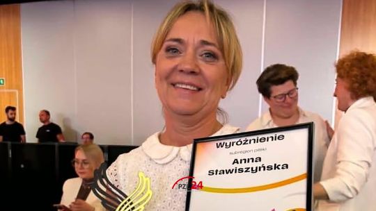 Wyróżnienie dla Anny Stawiszyńskiej w konkursie „Edukator – Ambasador Rozwoju”