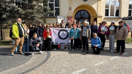 Wyruszył piechotą ze Złotowa do Francji