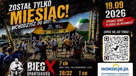 Zapisz się na Bieg Spartakusa w Złotowie