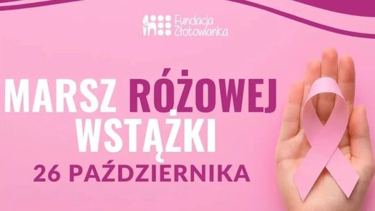 Zapraszamy na Marsz Różowej Wstążki