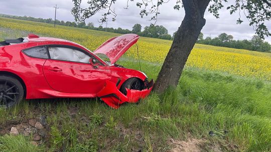 Zdarzenie drogowe w Lotyniu – interweniowały służby ratunkowe