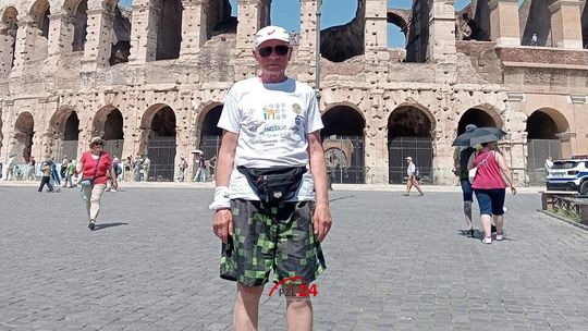 Ze Złotowa do Rzymu na rowerze. Marek Szweda dotarł do celu!