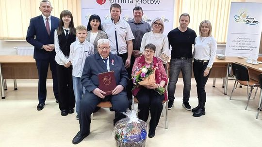 Złote Gody w Urzędzie Gminy Złotów. 50 lat wspólnej drogi Państwa Tomasików