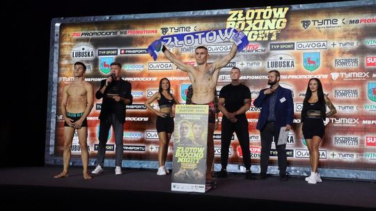 Złotów Boxing Night - ważenie przed galą w Złotowie