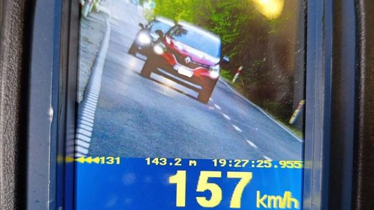 Złotów–Kujan: Jechał 157 km/h tam, gdzie obowiązuje 90 km/h