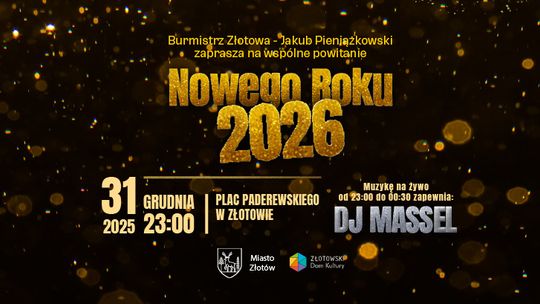Złotowianie przywitają Nowy Rok na Placu Paderewskiego Złotowianie przywitają Nowy Rok na Placu Paderewskiego