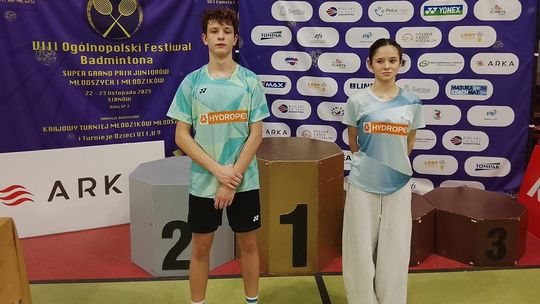 Złotowscy badmintoniści w krajowej czołówce! Udany występ w Super Grand Prix w Sianowie