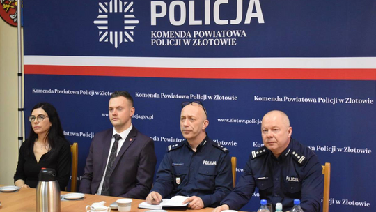 Złotowscy policjanci podsumowali rok – odprawa roczna w KPP Złotów