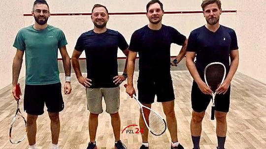 Złotowscy squashyści z sukcesami w wakacyjnej lidze w Pile