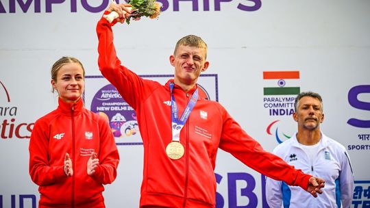 Złoty bieg Artura Krzyżka w New Delhi