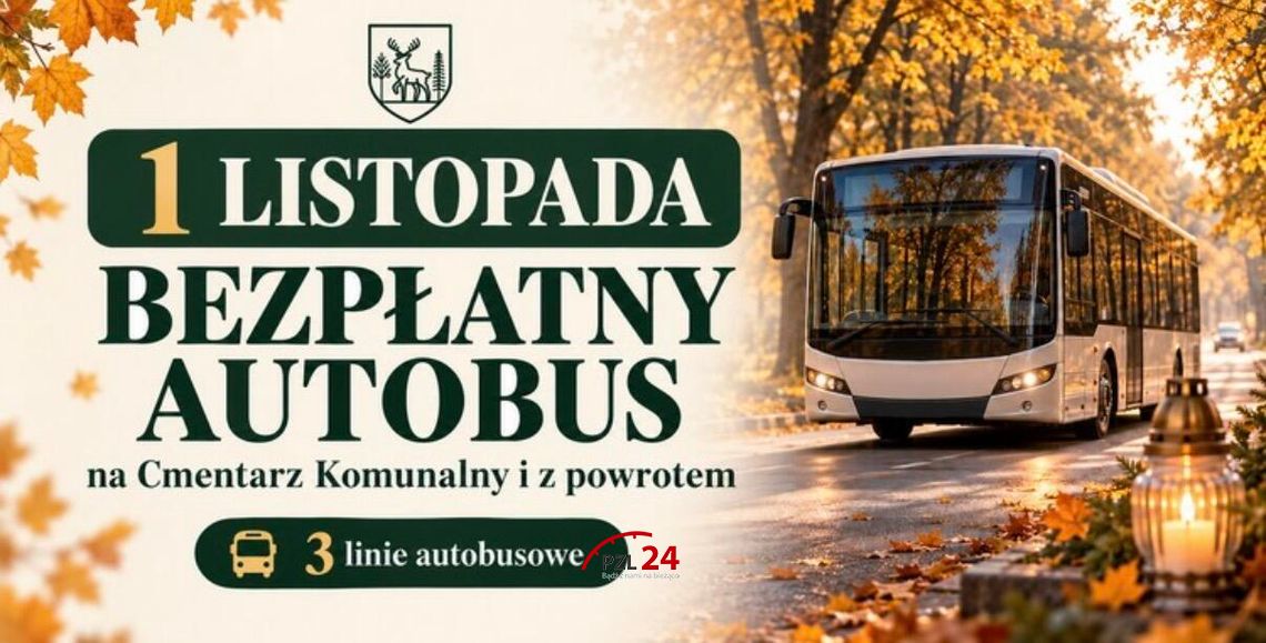 1 listopada bezpłatne autobusy na cmentarz komunalny w Złotowie 1 listopada bezpłatne autobusy na cmentarz komunalny w Złotowie