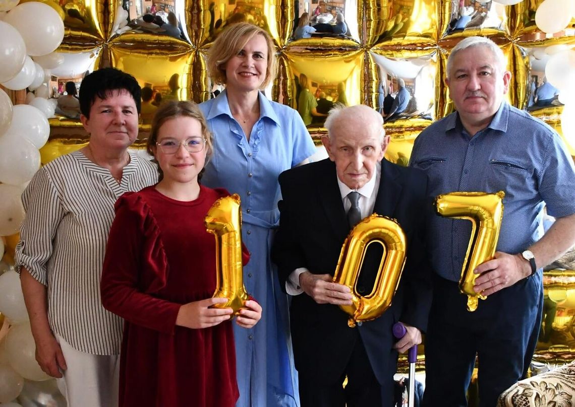 107 urodziny Pana Alfonsa Tomke z Zakrzewa