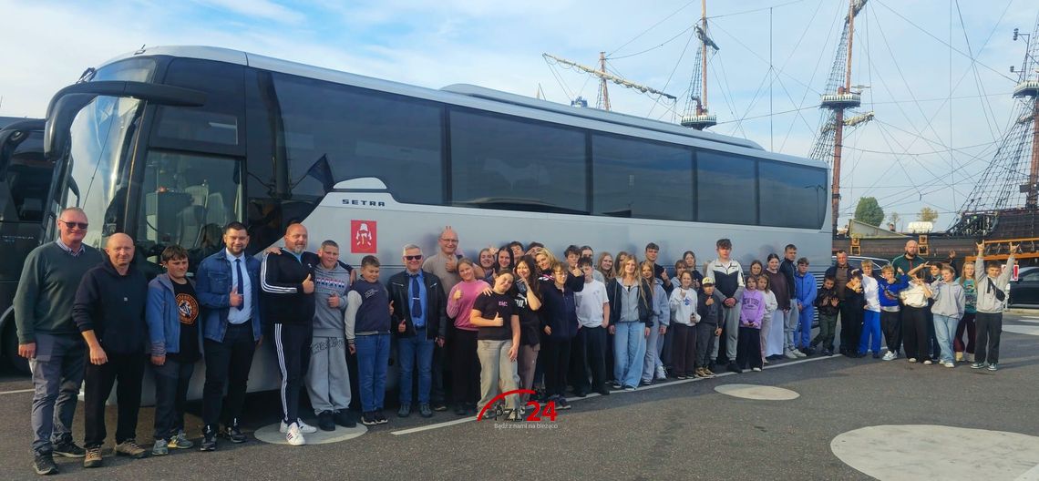 51 strażaków z powiatu złotowskiego odkrywało Trójmiasto
