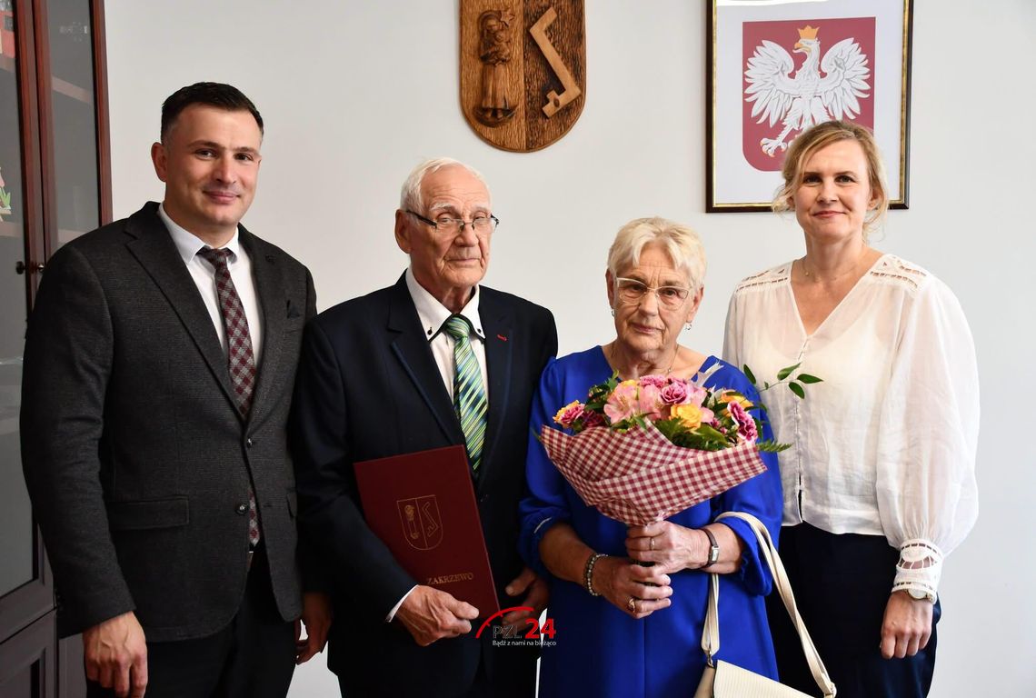 60 lat razem. Brygida i Wacław Dembek świętowali wyjątkowy jubileusz 60 lat razem. Brygida i Wacław Dembek świętowali wyjątkowy jubileusz
