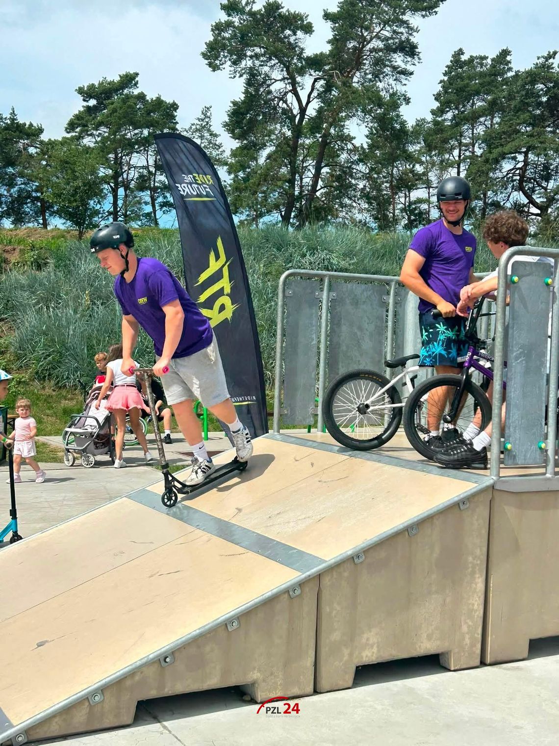 Adrenalina, triki i dobra zabawa. Skatepark w Zakrzewie tętnił życiem