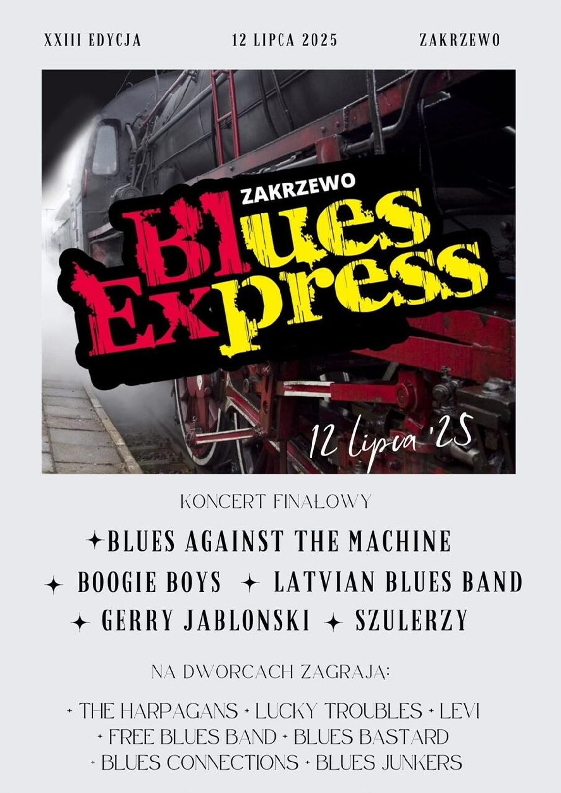 Blues Express 2025 – muzyczna lokomotywa rusza ponownie