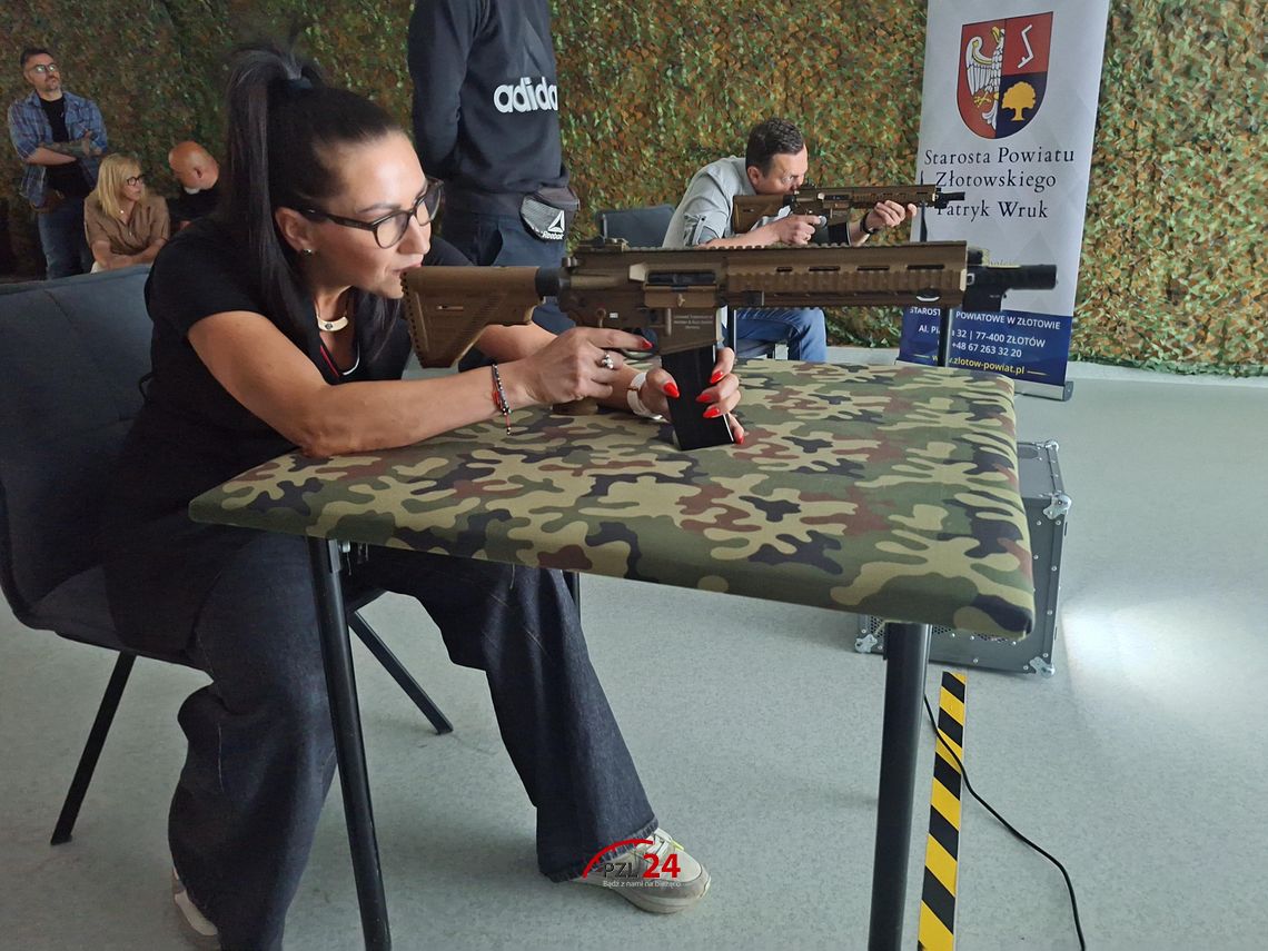 Celne strzały i sportowa rywalizacja. Turniej Strzelecki o Puchar Starosty Złotowskiego Celne strzały i sportowa rywalizacja. Turniej Strzelecki o Puchar Starosty Złotowskiego