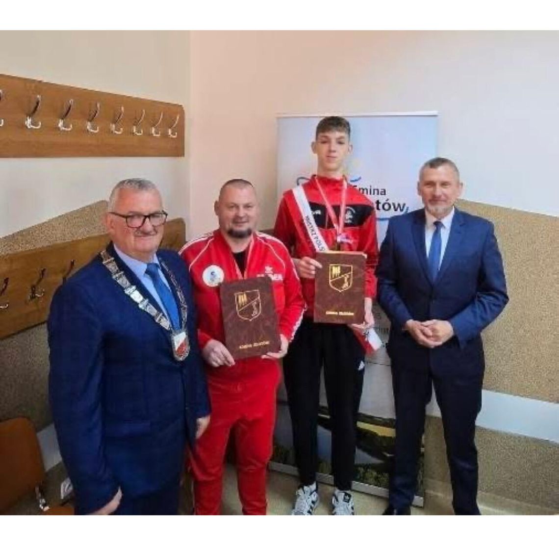Ciężka praca popłaca! Filip Zdolski z MLKB Sparta Złotów uhonorowany za zdobycie tytułu Mistrza Polski U-14