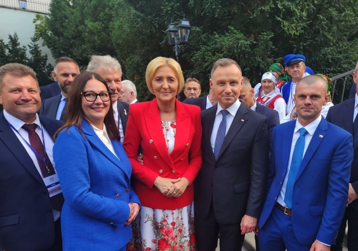Dorota Kosowska kandydatka do Sejmu z listy PiS Starościną na Dożynkach Prezydenckich