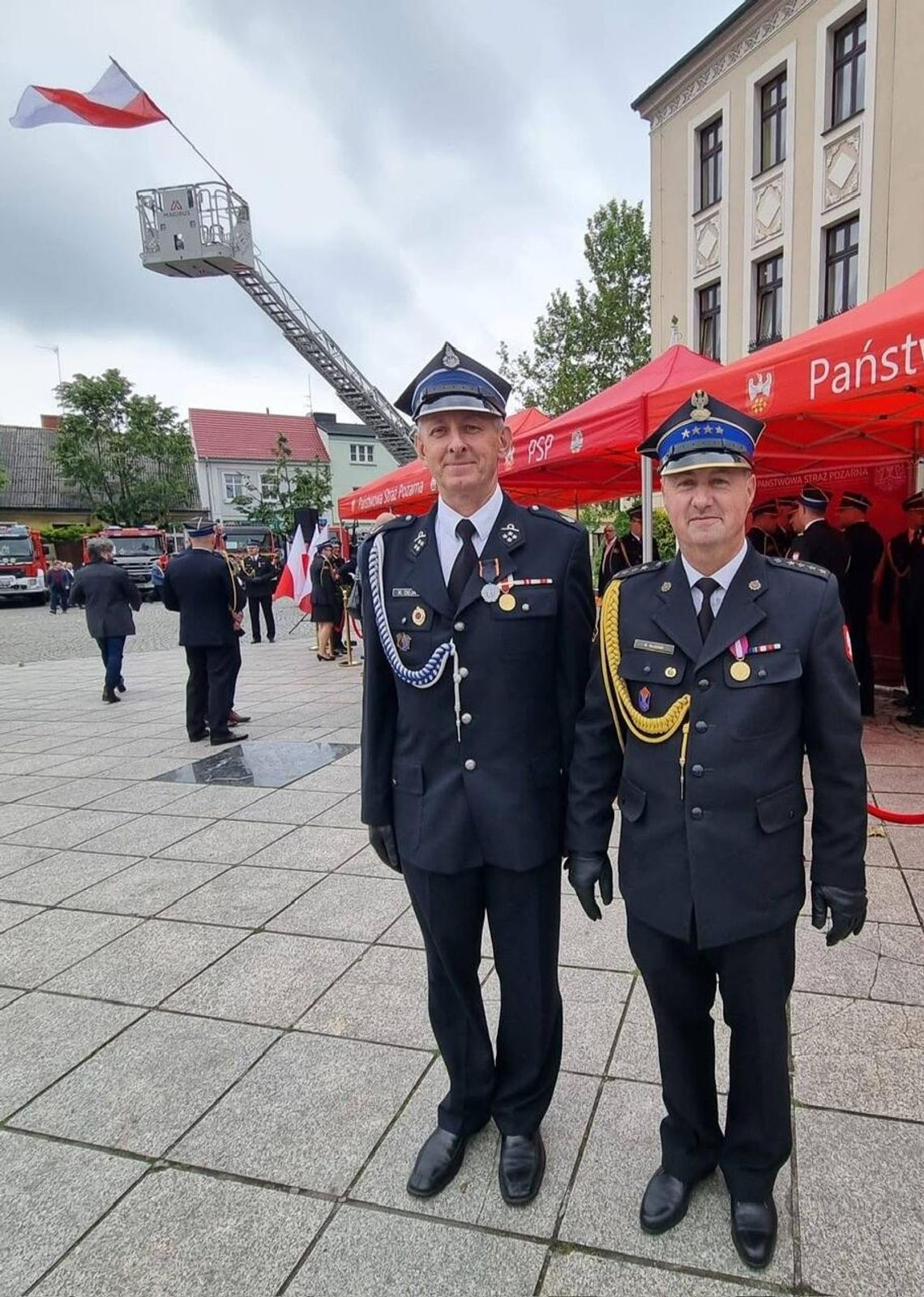 Druh Roman Deja odznaczony Krzyżem Świętego Floriana – wyjątkowe wyróżnienie dla Prezesa OSP Święta