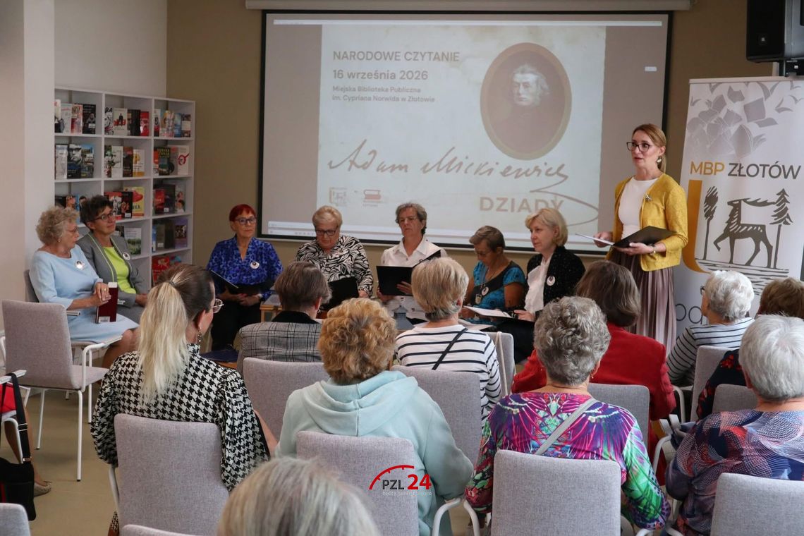 „Dziady” zabrzmiały w złotowskiej bibliotece. Narodowe Czytanie już za nami „Dziady” zabrzmiały w złotowskiej bibliotece. Narodowe Czytanie już za nami