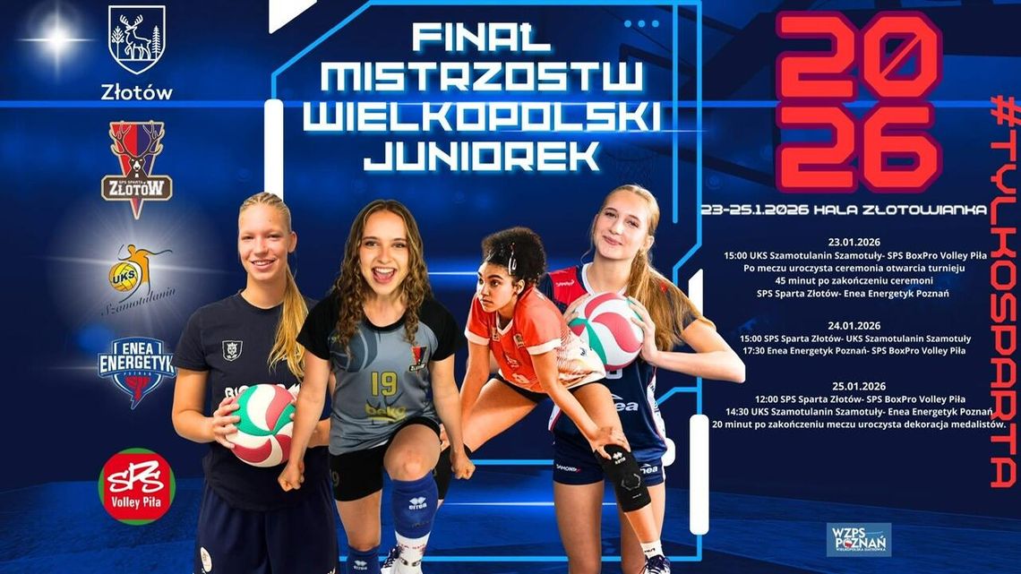 Finały Mistrzostw Wielkopolski Juniorek w Złotowie