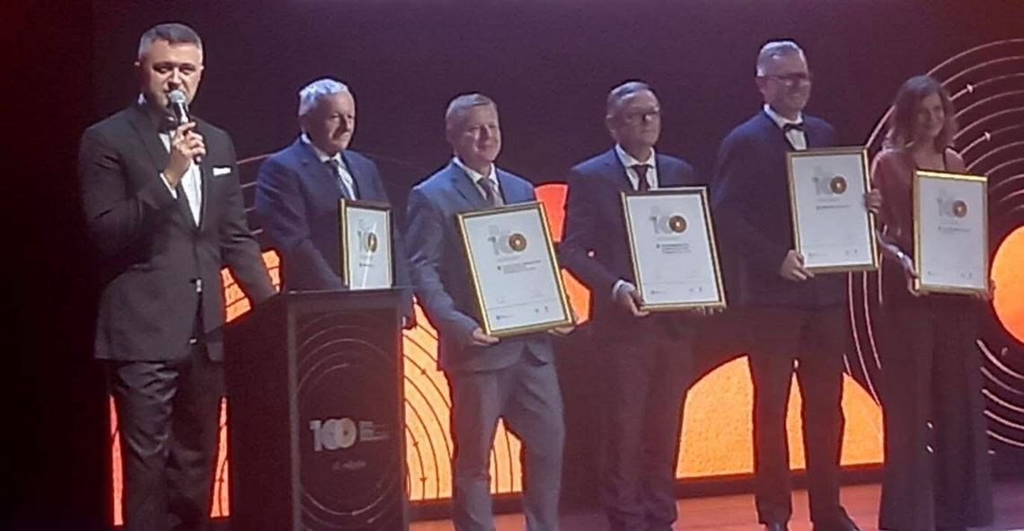 Gala „Złota 100 Wielkopolski” – wyróżnienie dla firmy ZRII Hydropex