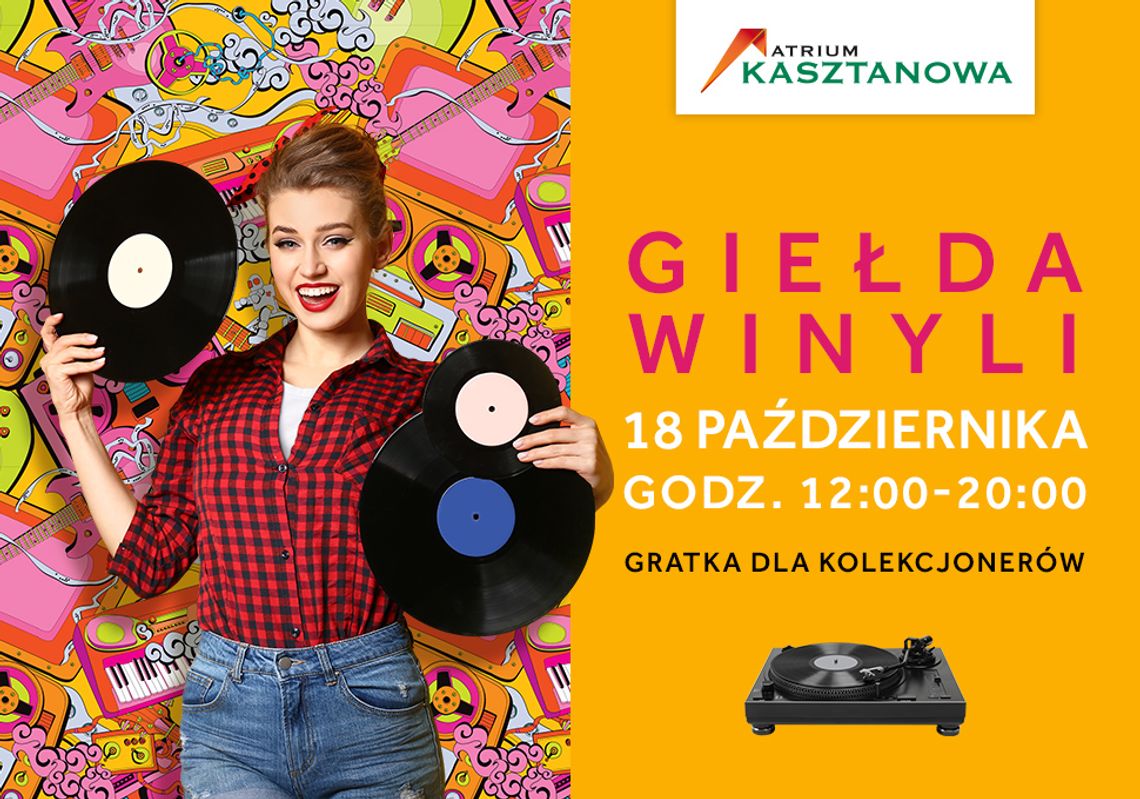 Giełda Winyli i CD w Atrium Kasztanowa