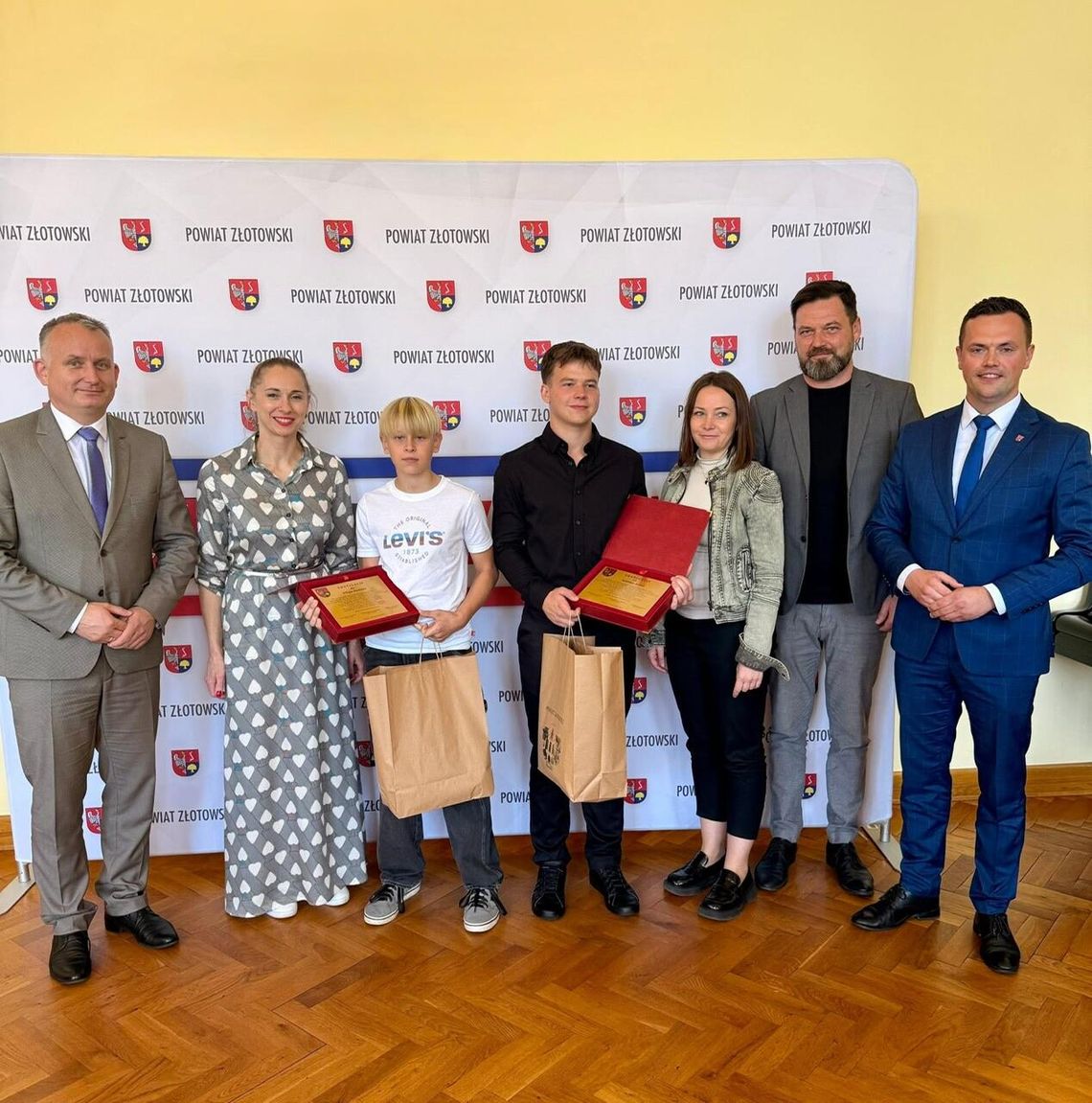 Gratulacje dla młodych sportowców z Powiatu Złotowskiego