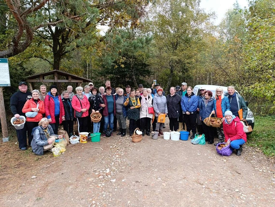 Grzybobranie ze Spółdzielnią Mieszkaniową „Piast” w Złotowie – jesienny strzał w dziesiątkę