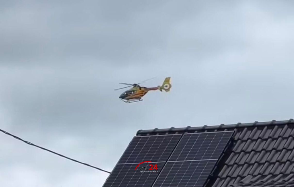 Bójka 11 latków w złotowskiej „Dwójce”. Poszkodowanego chłopca zabrał śmigłowiec LPR Bójka 11 latków w złotowskiej „Dwójce”. Poszkodowanego chłopca zabrał śmigłowiec LPR