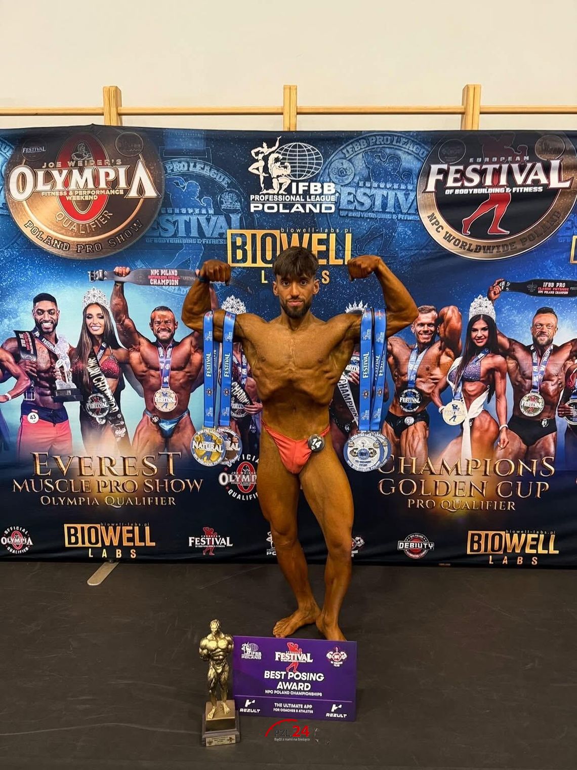 Jarek Starszak podbija Mistrzostwa Polski NPC. Trzy medale i wyjątkowe wyróżnienie Jarek Starszak podbija Mistrzostwa Polski NPC. Trzy medale i wyjątkowe wyróżnienie