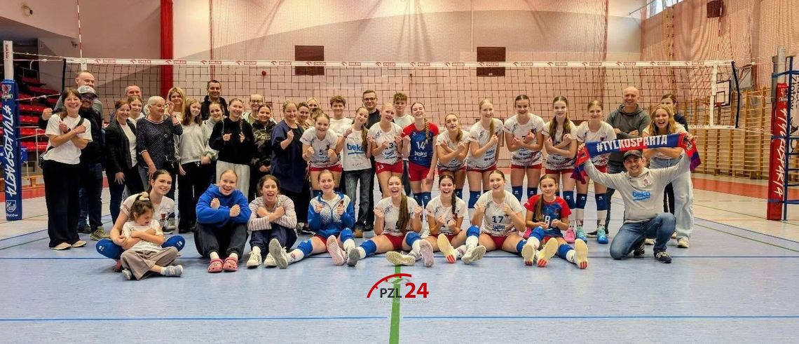 Kadetki SPS Hydropex Sparta Złotów z podwójnym zwycięstwem na otwarcie sezonu