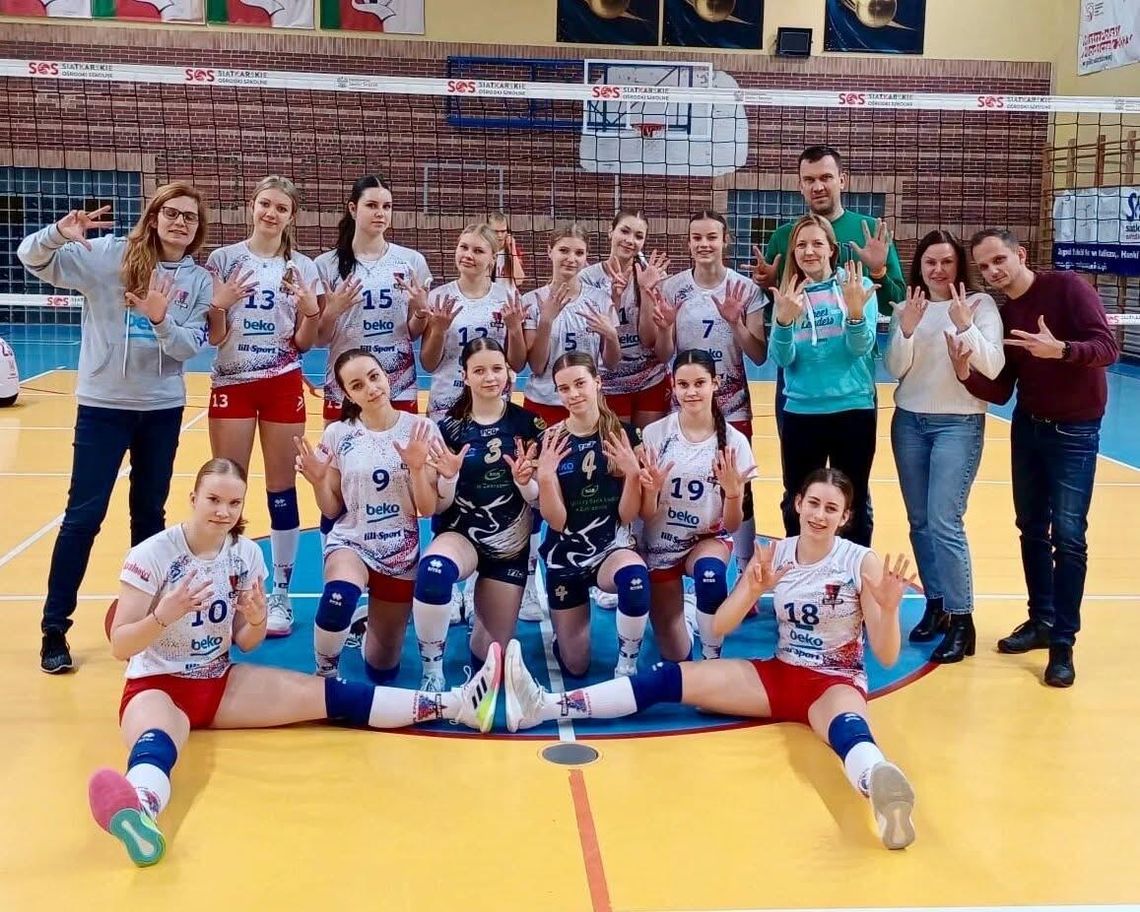 Kadetki SPS Sparta Złotów z kompletem punktów w Kaliszu