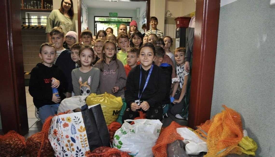 Kasztany zabieramy, zwierzętom pomagamy! – akcja w SP1 w Złotowie