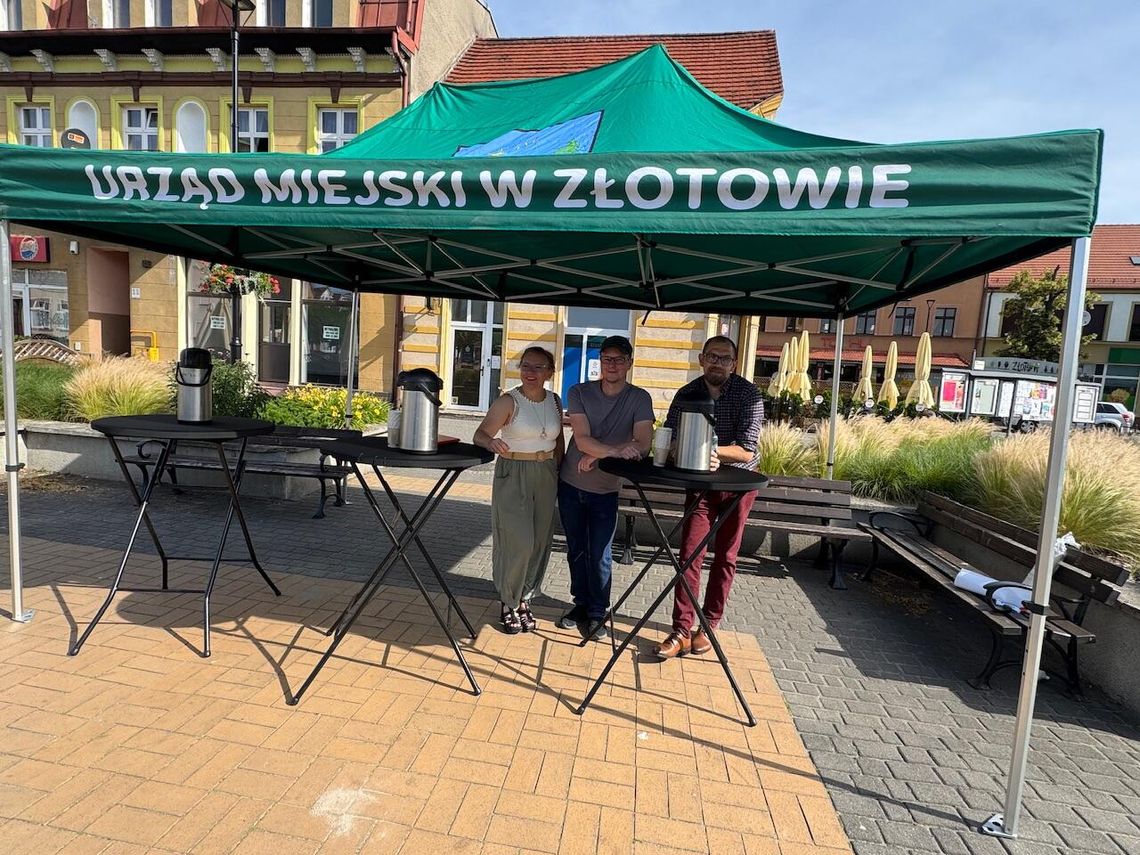 Kawa z radnymi w Złotowie