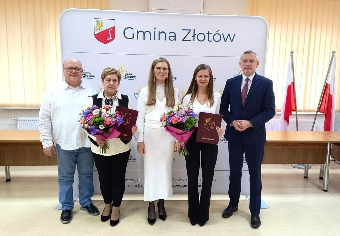 Kolejny krok w zawodowej drodze nauczycielek. Uroczystość w Urzędzie Gminy Złotów