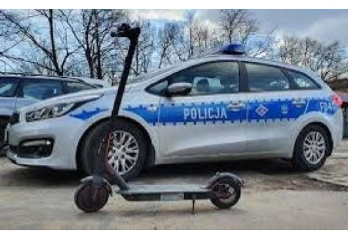 Kolejny nietrzeźwy na hulajnodze zatrzymany przez policję w Złotowie