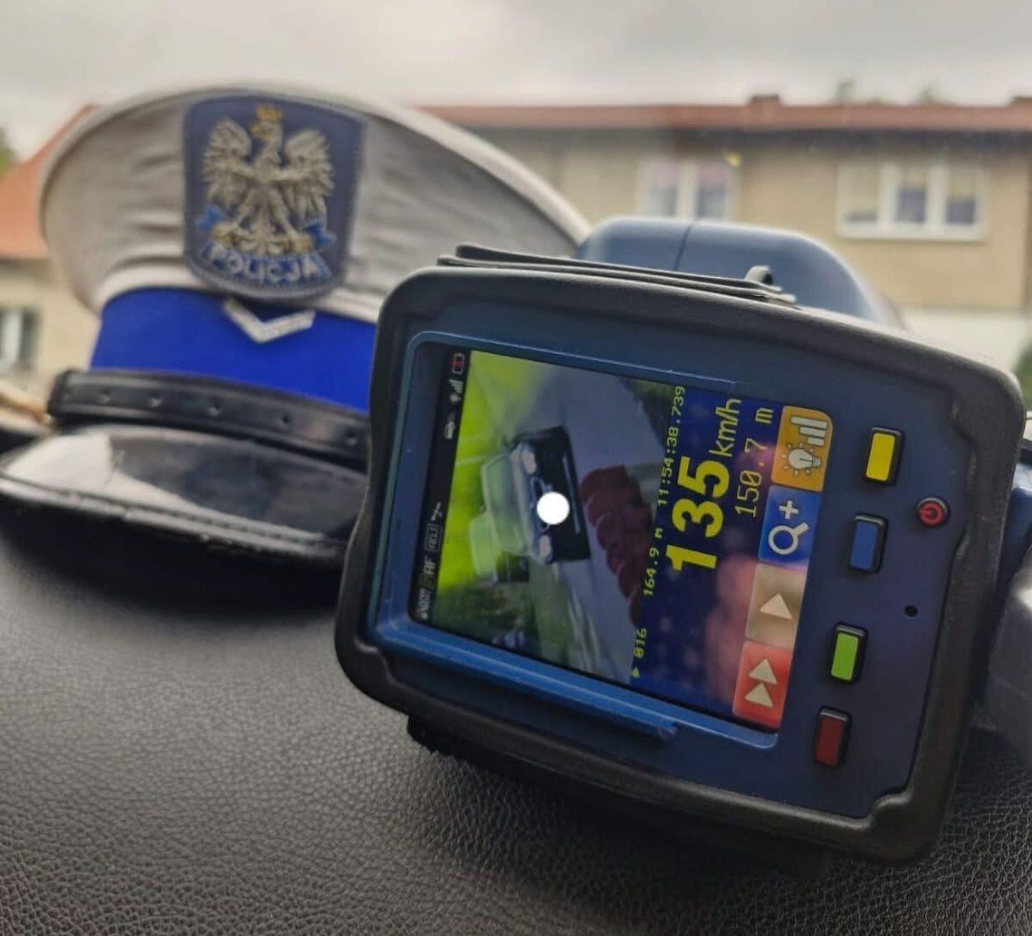 Kolejny raz za szybko w terenie zabudowanym – tym razem w Lipce